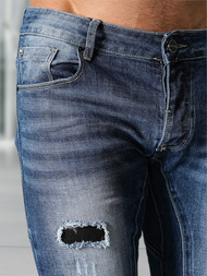 Férfi farmer nadrág kék OZONEE NB/MP0050BZ