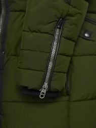 Női téli kabát khaki OZONEE O/W377