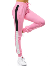 Női melegítőnadrág Világos-rózsaszín OZONEE JS/JK88127/20