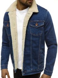 Férfi farmer dzseki kék OZONEE BN/5935