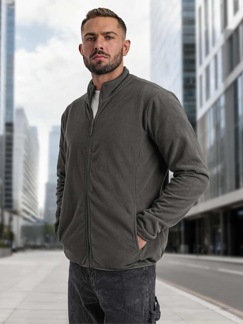 Férfi Melegítő Felső Grafit OZONEE JS/HH016/5