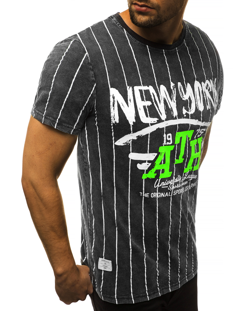 Férfi póló Grafit OZONEE HFM/017