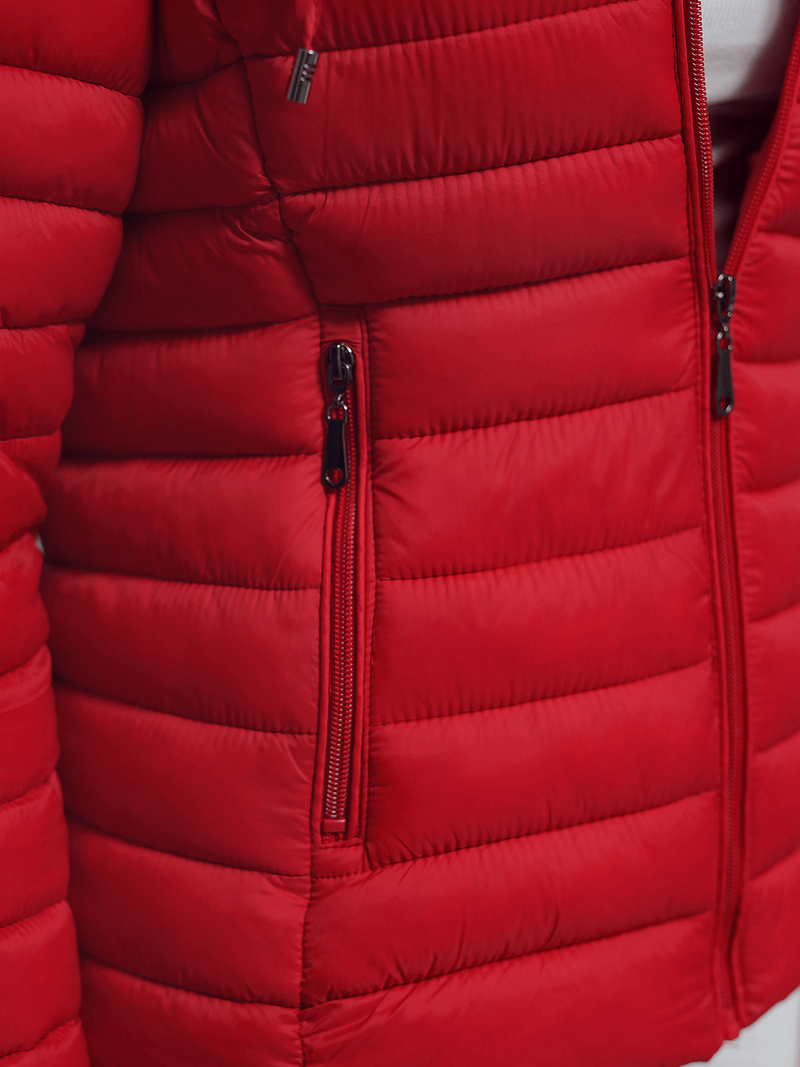 Női Kabát Piros OZONEE JS/16M9101/270