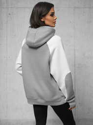 Kapucnis felső szürke OZONEE O/SWE23037Z