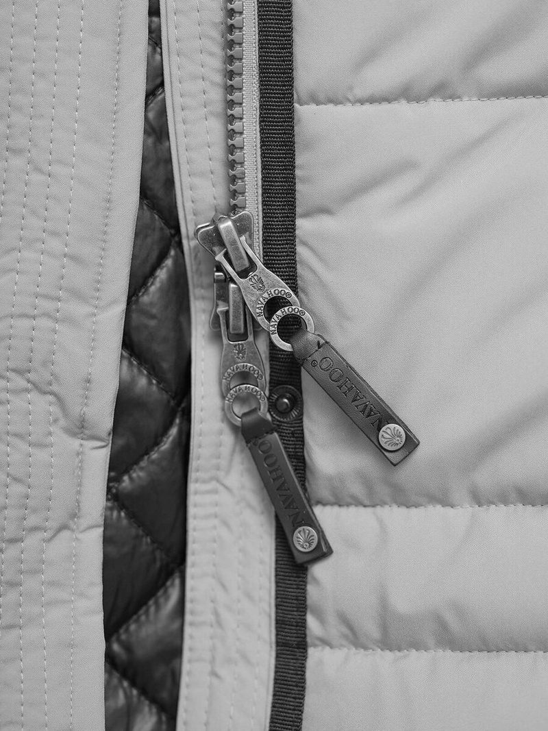 Női téli kabát szürke OZONEE O/W377