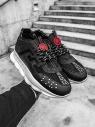 Sneakersek Fekete-fehér OZONEE G/2020