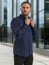 Férfi Ing Gránát OZONEE V/V181