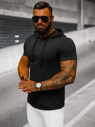 Férfi Póló Fekete OZONEE JS/8T89/3