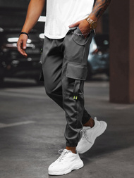 Férfi chino nadrág grafit OZONEE O/CP149Z