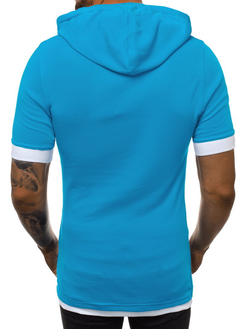 Férfi póló Türkíz OZONEE O/1273Z