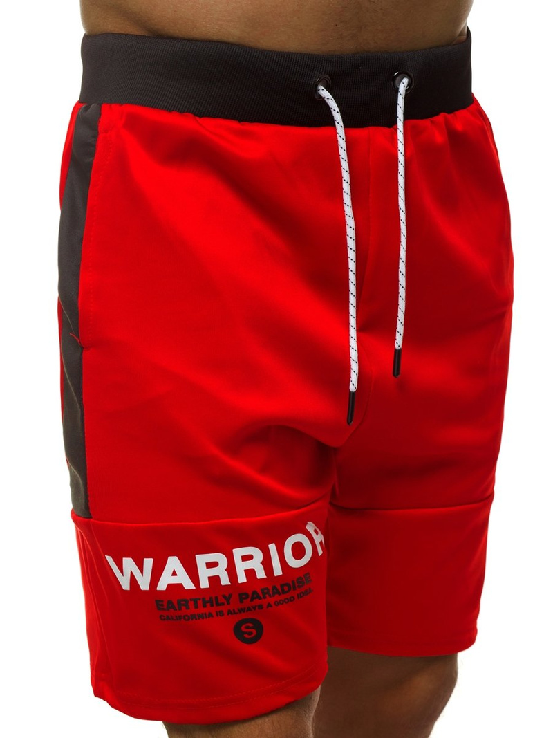 Férfi rövidnadrág Piros JS/KK300175