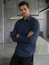 Férfi Ing Gránát OZONEE V/V188Z