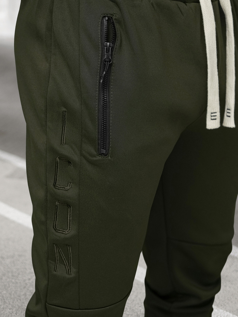 Férfi melegítő együttes khaki OZONEE O/LN11760