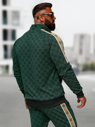 Férfi melegítő együttes zöld OZONEE O/FF5110AB