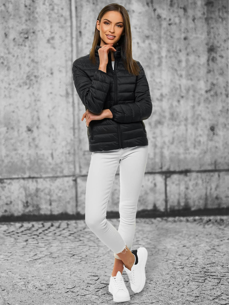 Női dzseki Fekete OZONEE JS/M20311/392