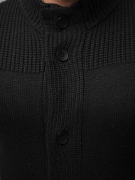 Férfi Pulóver Fekete OZONEE NB/MM6011/4