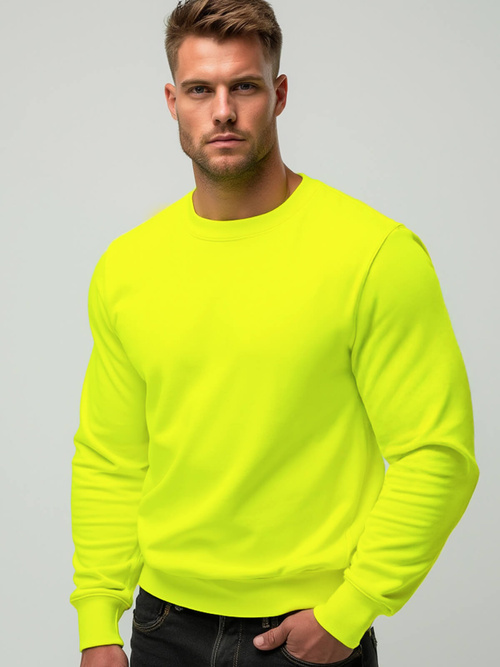 Férfi Melegítő Felső sárga neon OZONEE JS/2001-10Z