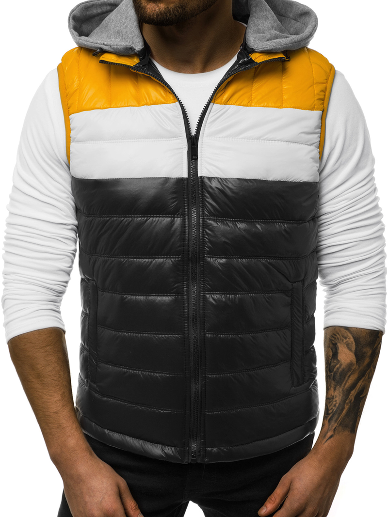 Férfi mellény Fekete OZONEE N/6105