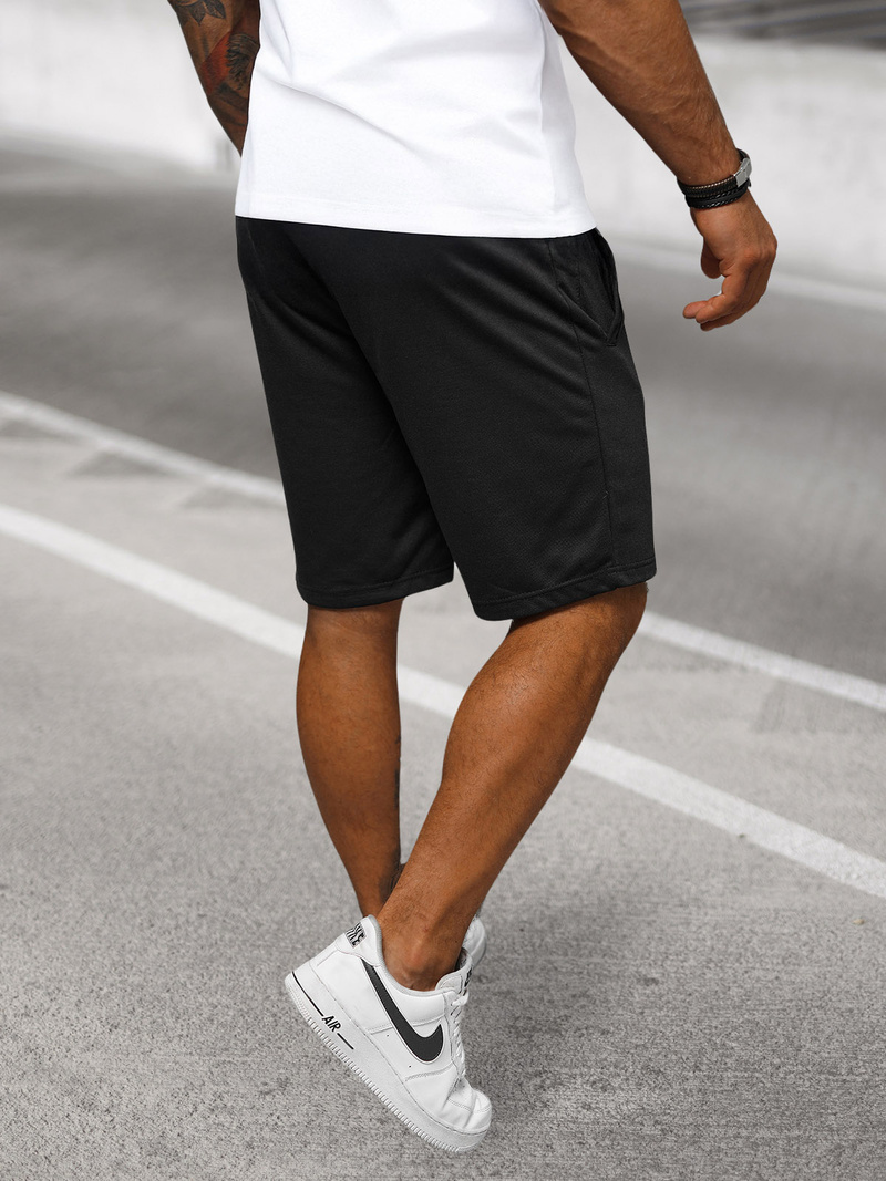 Férfi Rövidnadrág Fekete OZONEE JS/8K100/3Z