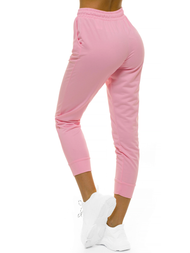 Női melegítőnadrág Világos-rózsaszín OZONEE O/MB2002/21