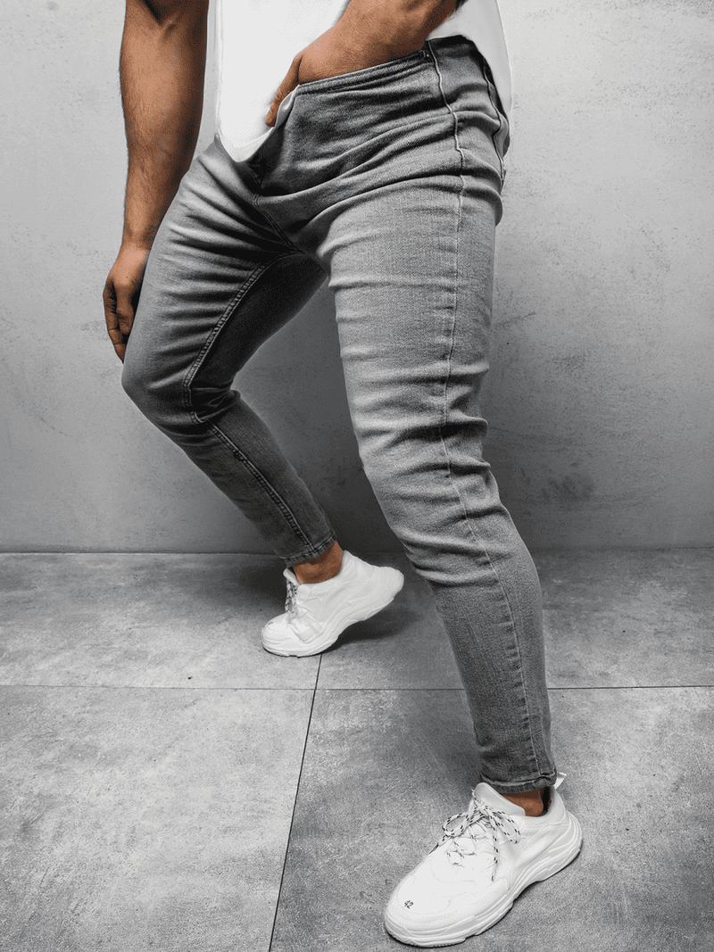 Férfi farmer nadrág Szürke OZONEE DP/700/01