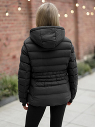 Női téli kabát Fekete OZONEE JS/M769/392Z