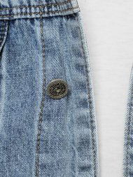 Férfi farmer dzseki világos-kék OZONEE NB/MJ505BC