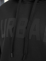 Férfi kapucnis felső fekete OZONEE JS/8B1990/3