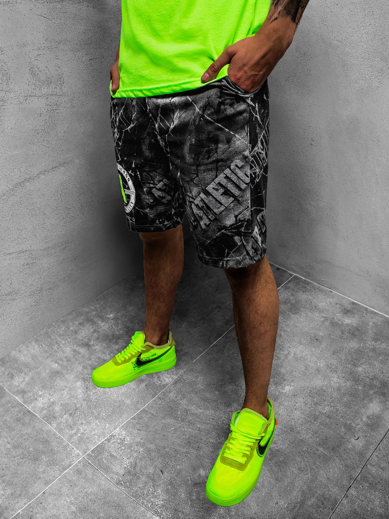 Férfi rövidnadrág Grafit OZONEE JS/KK300166Z