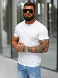 Férfi Póló Fehér OZONEE O/QQ1386