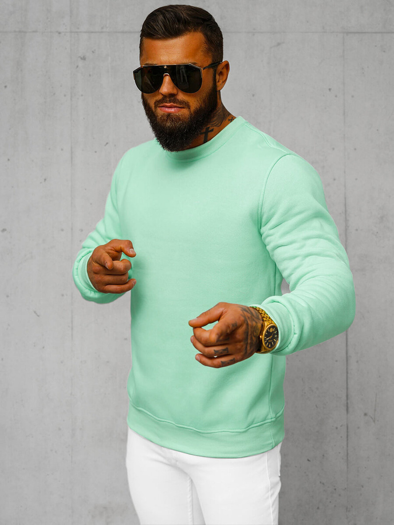 Férfi Melegítő Felső Mentol OZONEE JS/2001-10Z