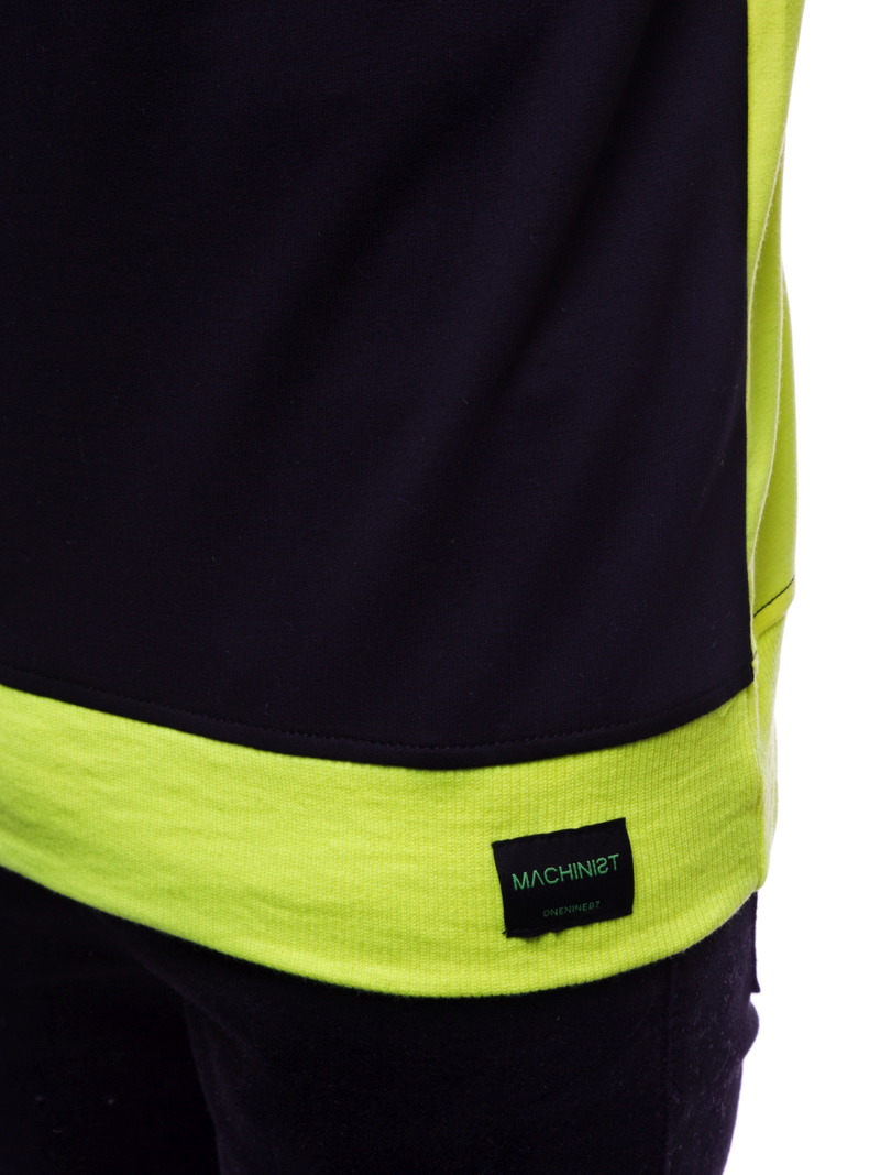 Férfi blúz Sárga neon OZONEE MACH/2121