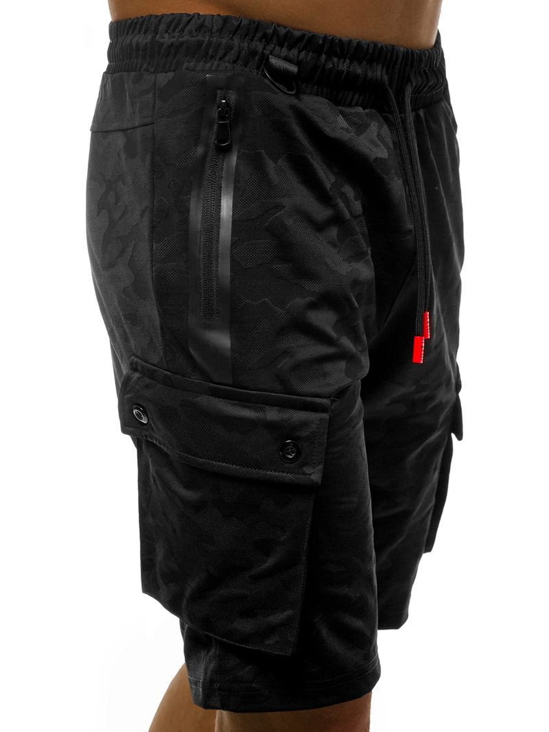 Férfi rövidnadrág Fekete O/33919Z