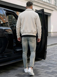 Férfi farmer nadrág kék OZONEE O/EM8886Z