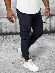 Férfi nadrág chino jogger gránát OZONEE NB/MP0201BS
