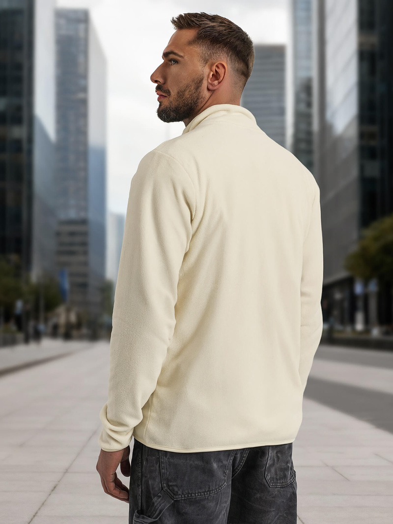 Férfi pulóver ecru OZONEE JS/HH016/1