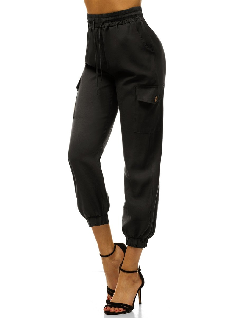 Női jogger nadrág Fekete OZONEE O/HM006