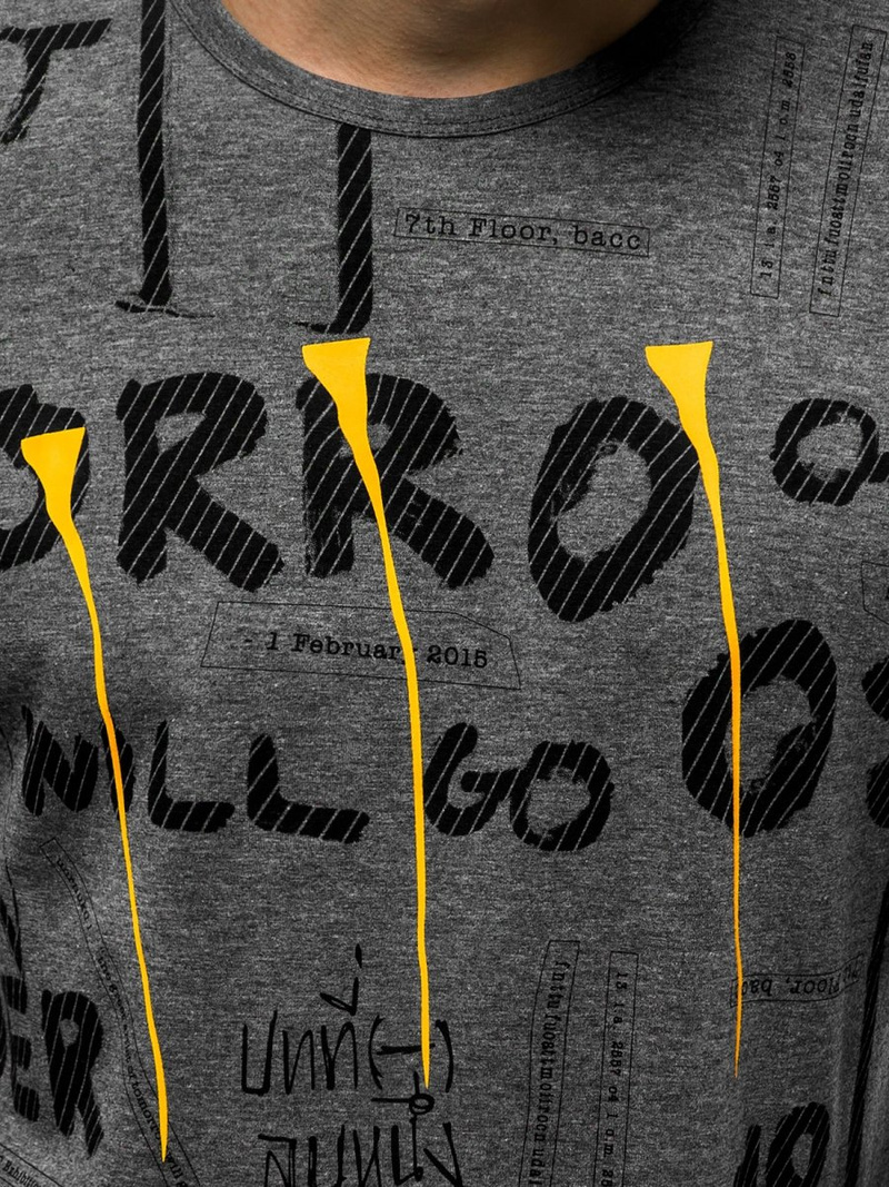 Férfi póló Grafit OZONEE JS/SS10926