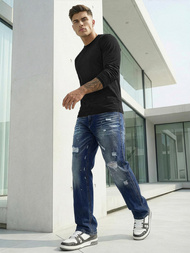 Férfi farmer nadrág kék OOZONEE O/KK2885Z