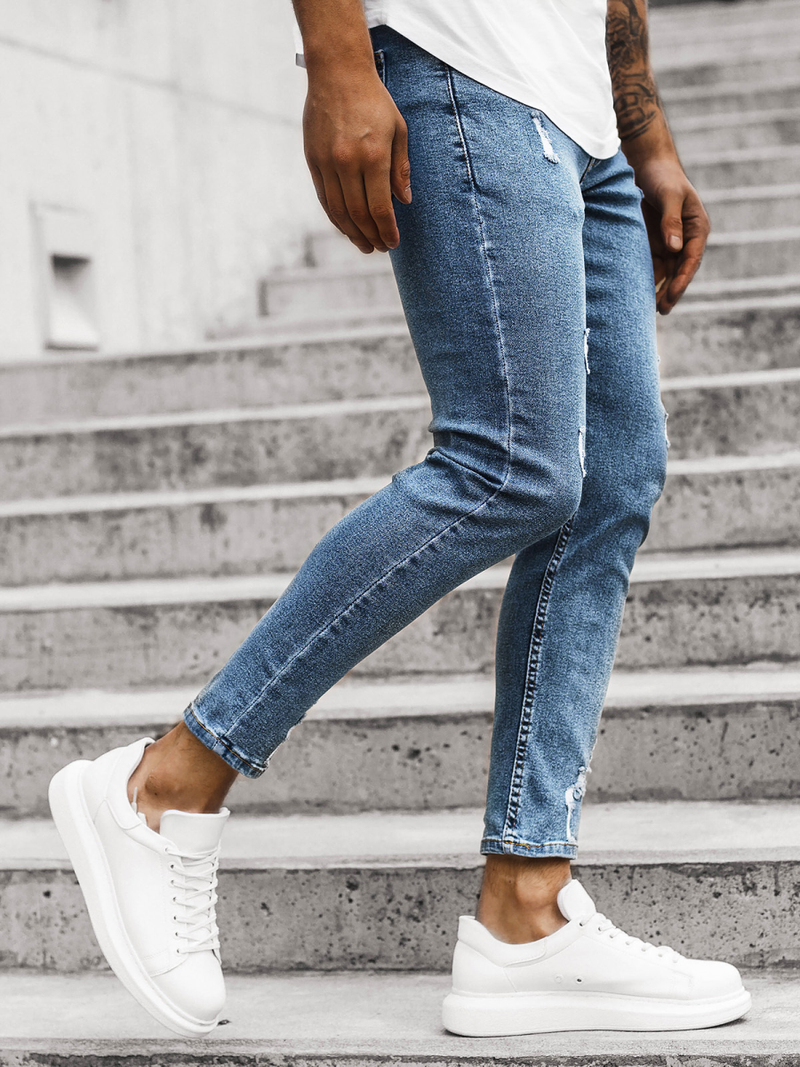 Férfi nadrág Kék OZONEE DP/588/R3