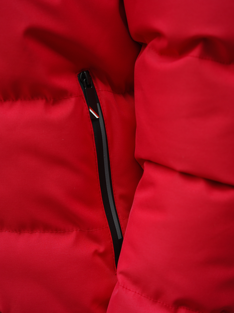 Férfi átmeneti megfordítható kabát piros OZONEE JS/M761/270