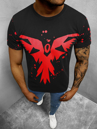 Férfi Póló Fekete OZONEE O/1301