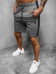 Férfi rövidnadrág grafit OZONEE JS/68048/5