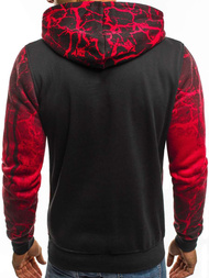 Férfi blúz Piros OZONEE JS/DD267Z