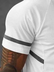 Férfi Póló Fehér OZONEE JS/S150/1Z