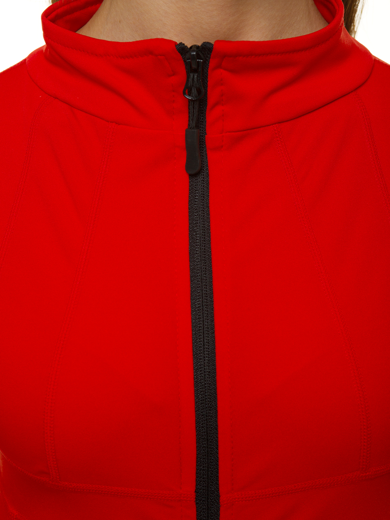 Női Melegítő Felső Piros OZONEE JS/HD151/5