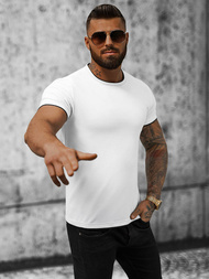 Férfi Póló Fehér OZONEE JS/8T227/1