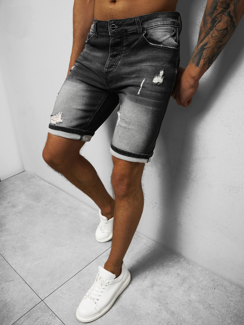 Férfi Rövidnadrág Fekete OZONEE NB/MP0061N