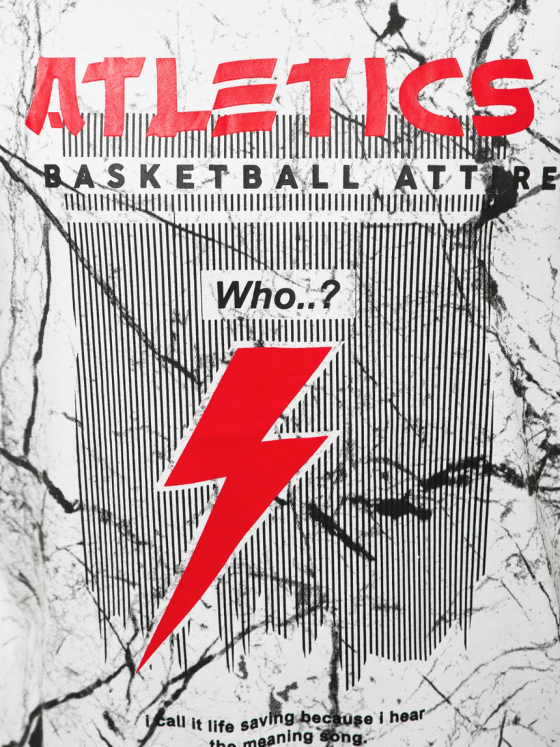 Férfi trikó Fehér OZONEE JS/SS11028