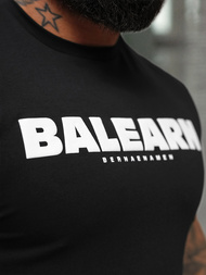 Férfi Póló Fekete OZONEE NB/MT3135